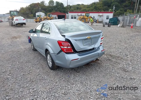 2017 Chevrolet Sonic Lt Auto z USA, uszkodzony, nr VIN 1G1JD5SG4H4127928